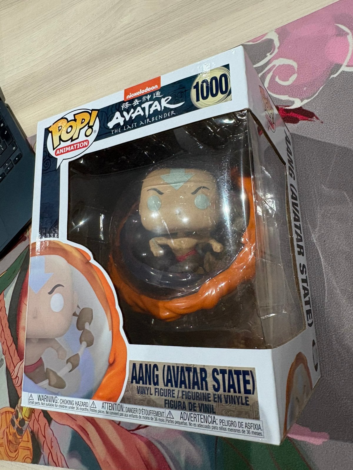 Funko Pop! Avatar Aang (Avatar State) #1000 Super, Funko Europe, Ophalen of Verzenden, Zo goed als nieuw, 4th floor, 1 Queen Caroline St, London W6 9YN, Verenigd Koninkrijk