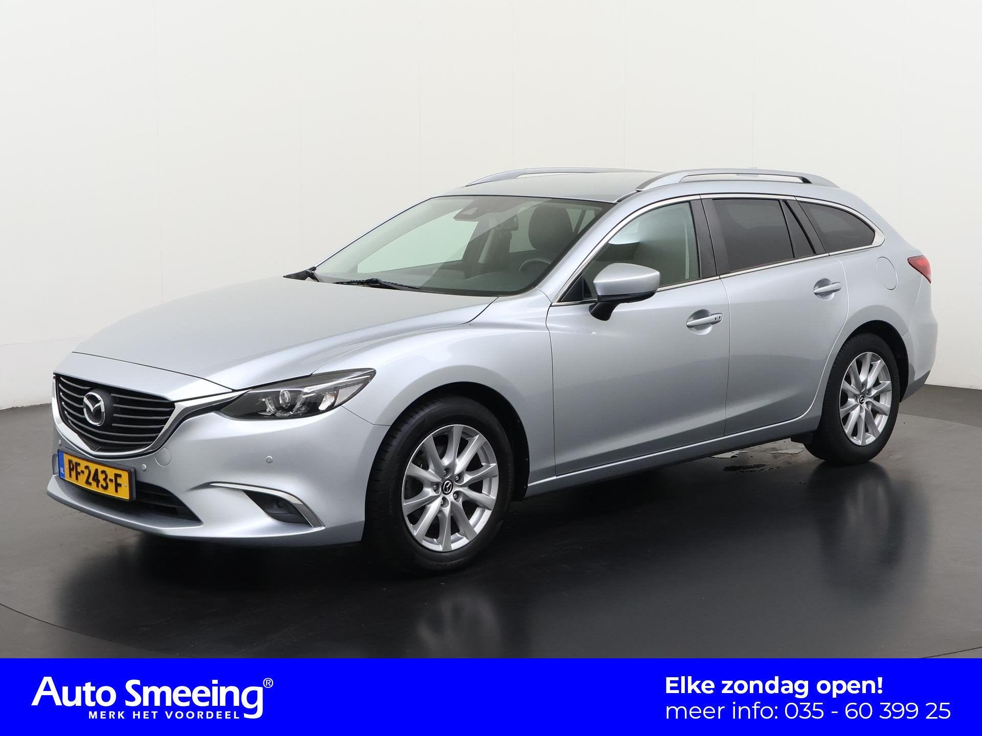 Mazda 6 Sportbreak 2.0 SkyActiv-G 165 Skylease Drive | Trekh, Auto's, Gebruikt, 4 cilinders, 6 sportbreak, 165 pk