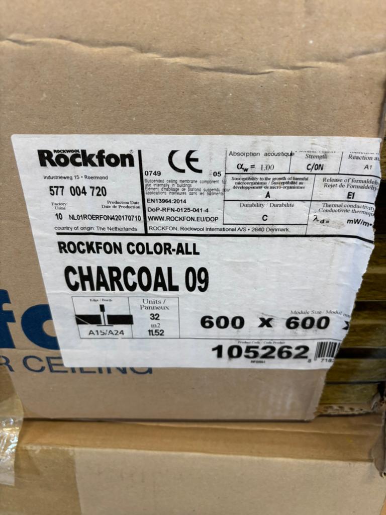 Systeemplafond platen Ecophon - Rockfon, Overige materialen, Zo goed als nieuw, Minder dan 5 m², Ophalen