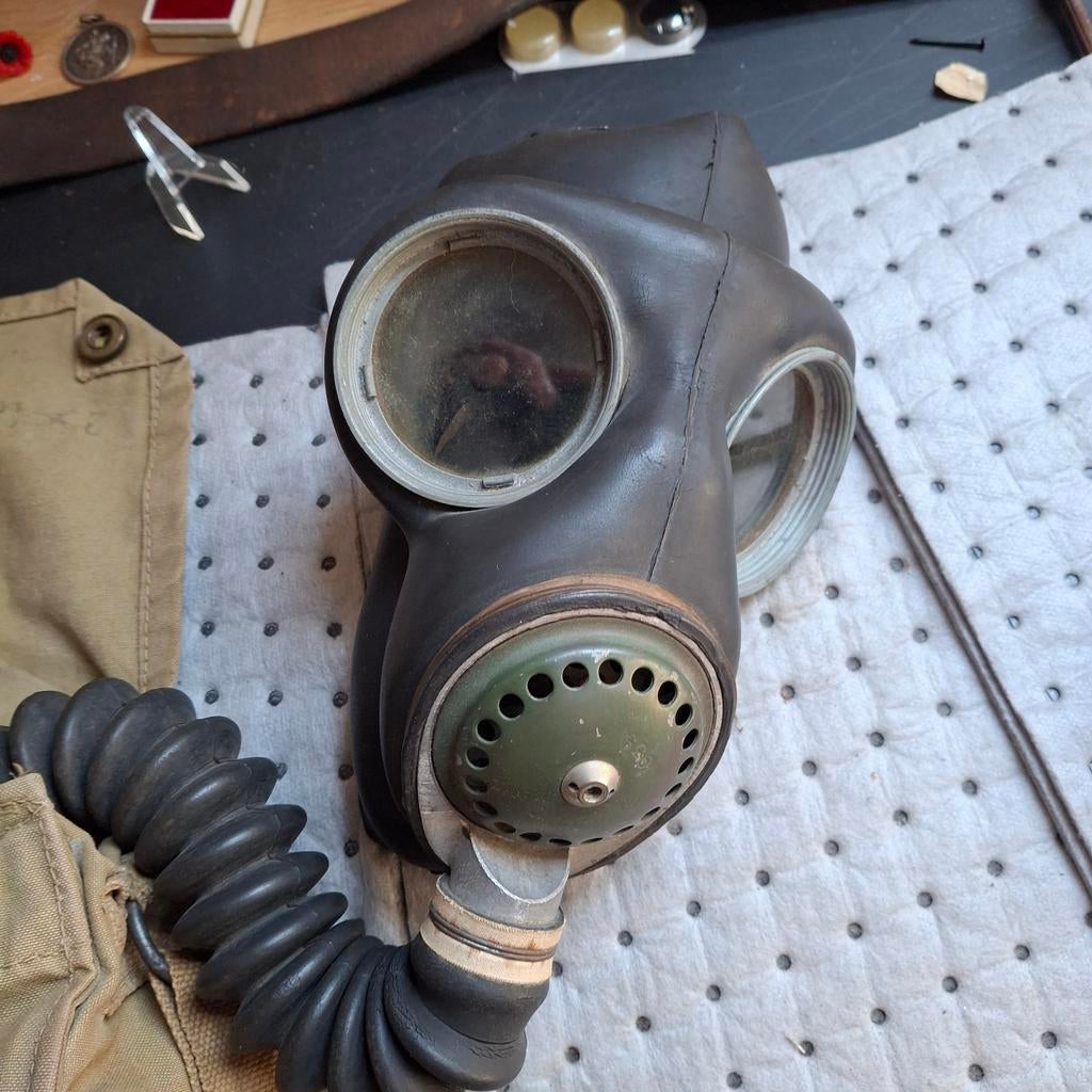 Brits gasmasker wo2, Ophalen of Verzenden, Engeland, Overige typen