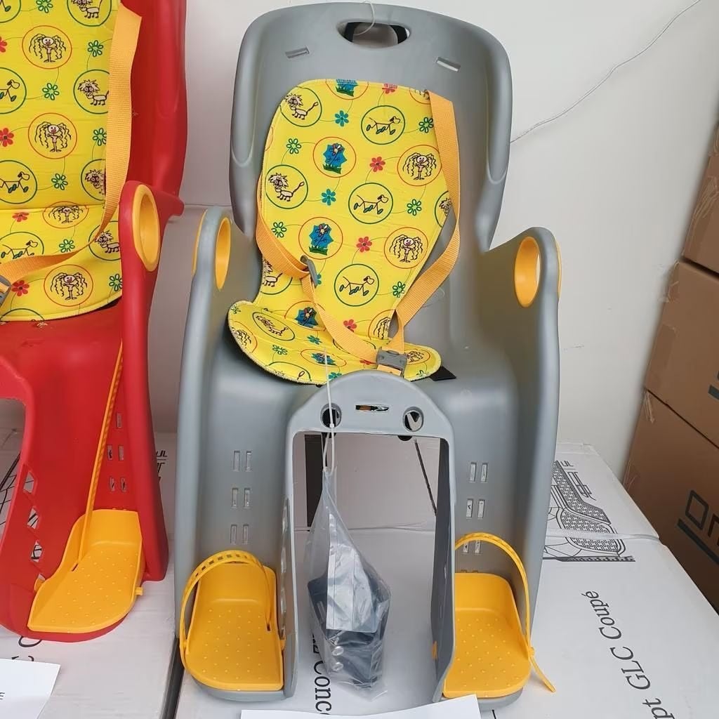 Partij Fiets kinderzitje achter – spotgoedkoop €10 – Breda, Ophalen of Verzenden, Nieuw, Achterzitje, Voetsteuntjes