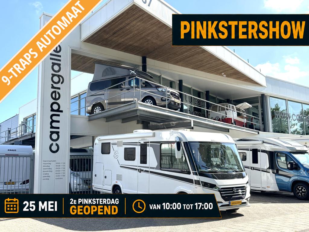 Knaus Live I 650 MEG 9TR AUTOMAAT ENKELE BEDDEN HEFBED 160PK, Ringverwarming, Fiat, Bedrijf, Diesel