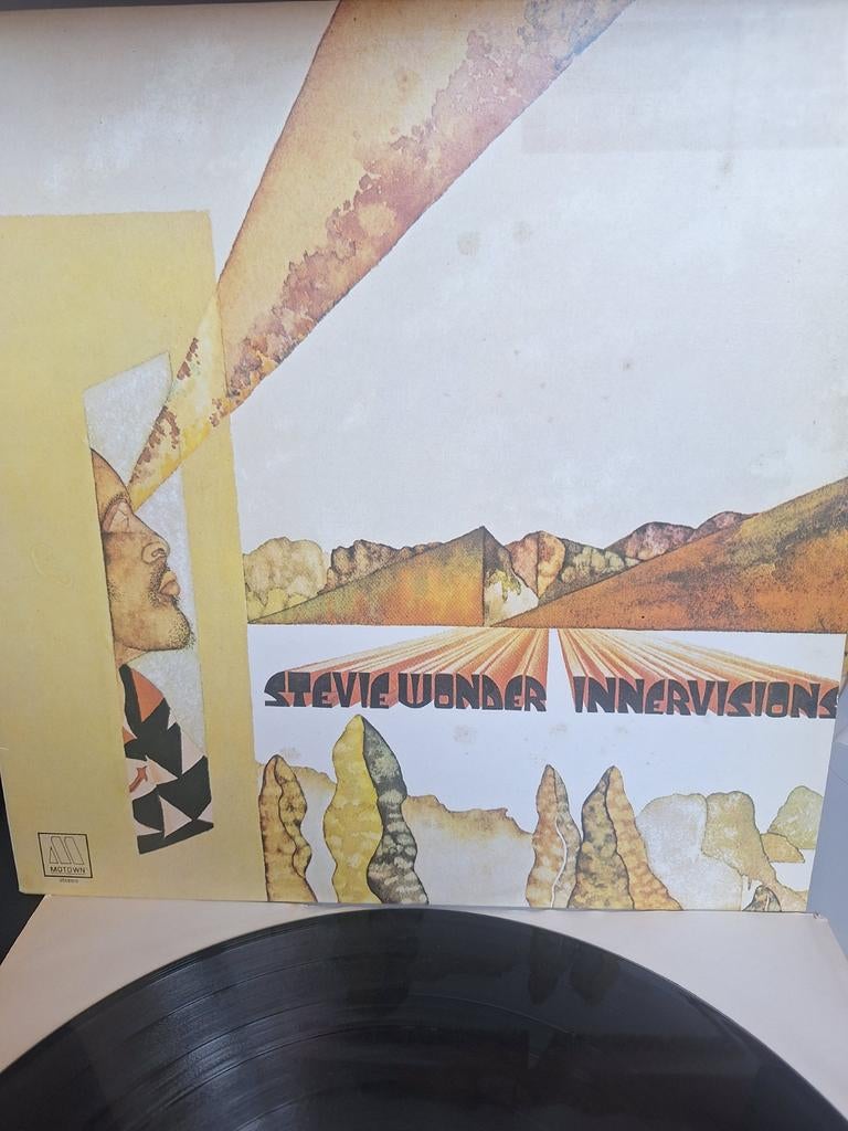 Stevie Wonder - Innervisions LP, Cd's en Dvd's, Vinyl | R&B en Soul, Ophalen of Verzenden, 12 inch, Soul of Nu Soul, Inclusief binnenhoes