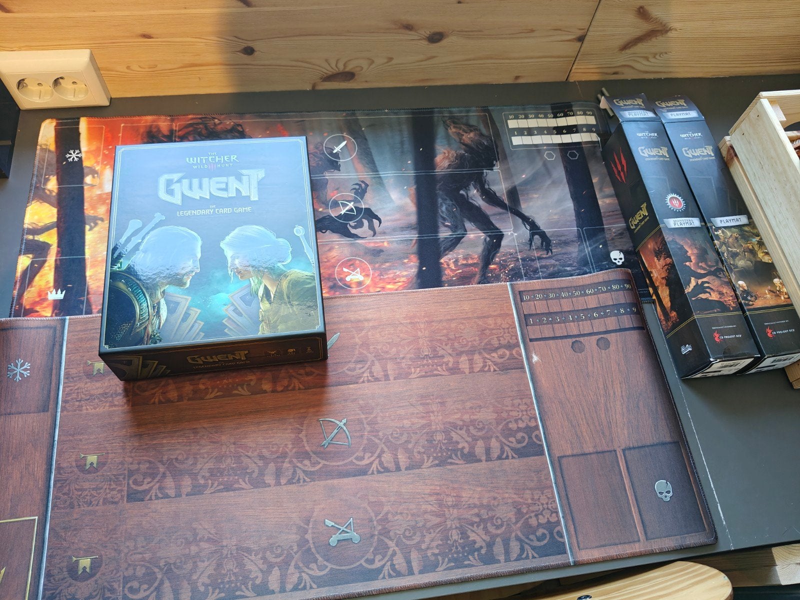Gwent Legendary Card Game met alle ballet foil kaarten, Ophalen of Verzenden, Zo goed als nieuw, Speeldeck, Foil