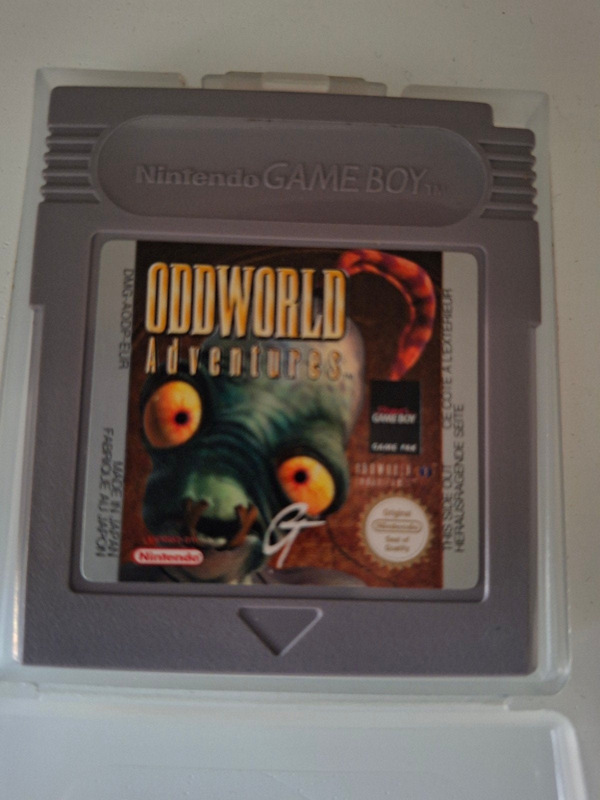 Oddworld Adventures -  Game Boy, Spelcomputers en Games, Games | Nintendo Game Boy, 1 speler, Verzenden, Avontuur en Actie, Vanaf 3 jaar