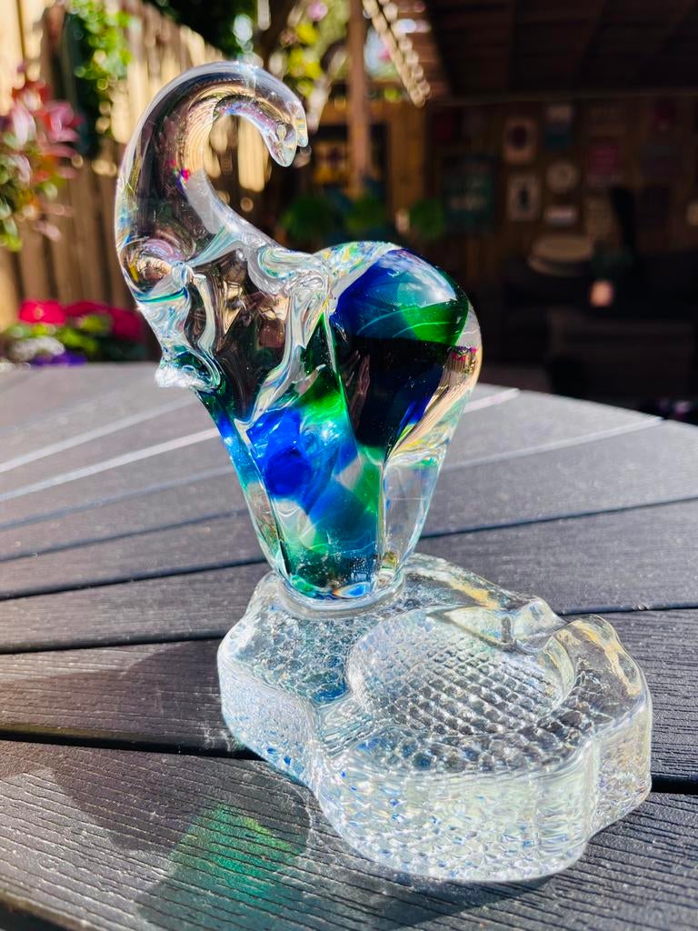Murano olifant asbak, Ophalen of Verzenden