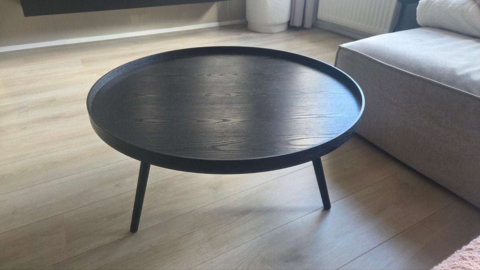 WOOOD salontafel, Gebruikt, 50 tot 100 cm, Rond, 50 tot 100 cm