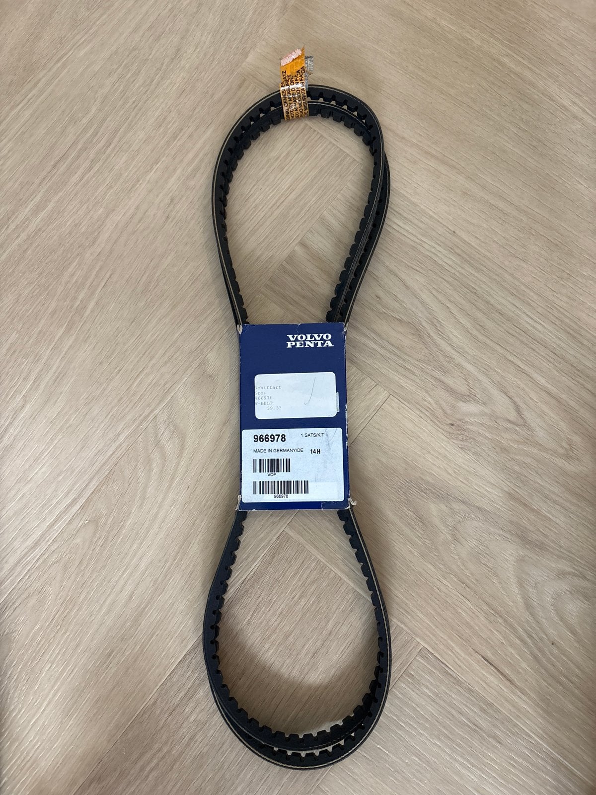 Volvo V-snaar 966978 2stuks (9.5 x 1100 La), Verzenden, Nieuw, Motor en Techniek