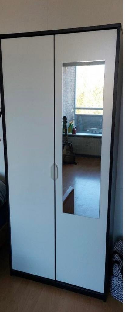 IKEA kledingkast met spigel, Huis en Inrichting, Kasten | Kledingkasten, Zo goed als nieuw, 150 tot 200 cm, 50 tot 100 cm, 25 tot 50 cm