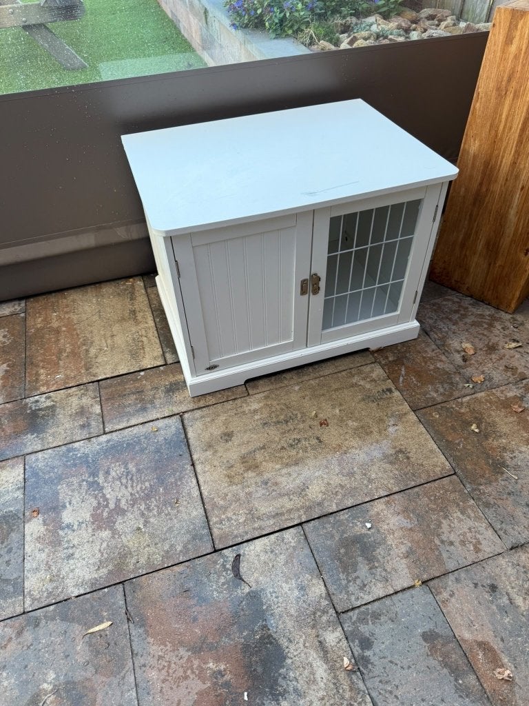 Katten-kleine hond verblijf/bench, Dieren en Toebehoren, Ophalen, Gebruikt