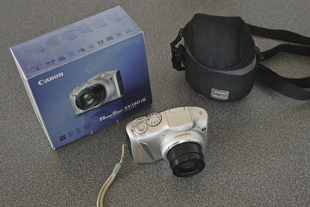Canon PowerShot SX130 IS, Geheugenkaart, Verzenden, Canon, 12 megapixels