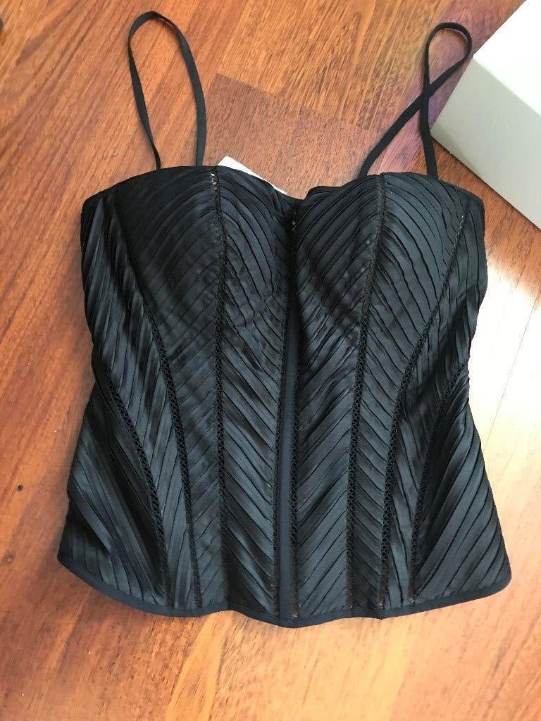 Nieuw in doos - La Perla corset bustier top - S, Kleding | Dames, La Perla, Ophalen of Verzenden, Zwart, Body of Korset