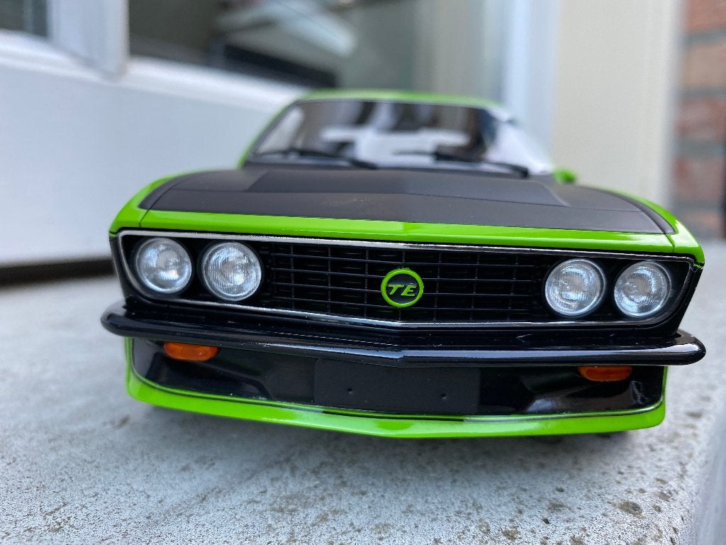 1:18 Opel Manta TE 2800 groen - zwart 1975 BOS Models BOS108, Overige merken, Info@modelcarworld.com, Auto, Nieuw
