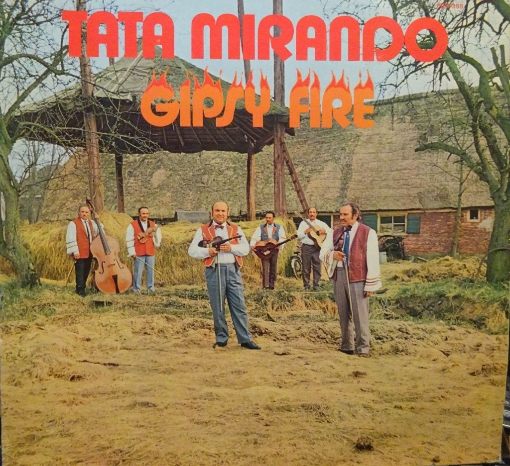 Tata Mirando - Gipsy Fire"", Ophalen of Verzenden, Zo goed als nieuw, 12 inch, Inclusief binnenhoes