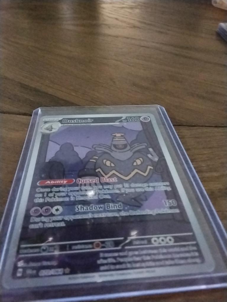 Alleen ophalen: Dusknoir Pokémon kaart, Ophalen, Zo goed als nieuw, Losse kaart