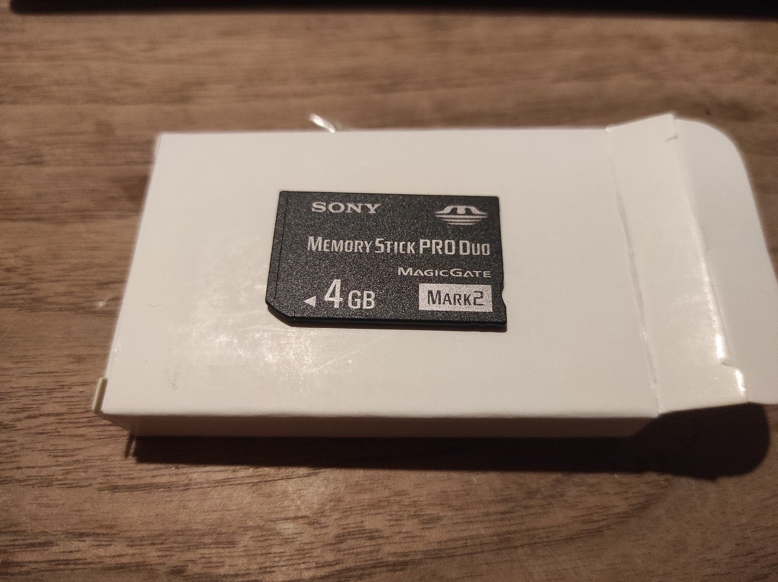 Sony Memory Stick PRO Duo MagicGate Mark2 4GB, Gebruikt, Memory stick, Ophalen of Verzenden, Sony