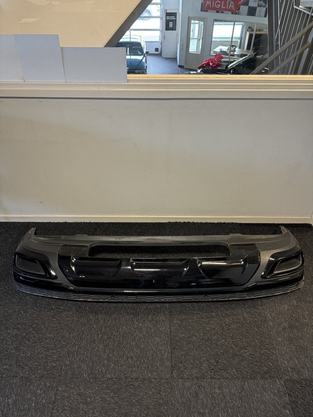 Audi Q7 4M Diffuser Achterbumber S-line zwart, Gebruikt, -, -, -