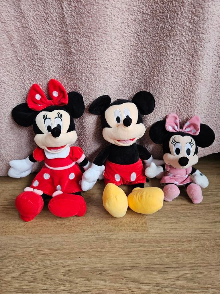 Mickey en Minnie Mouse knuffels, Ophalen, Muis, Disney, Disney