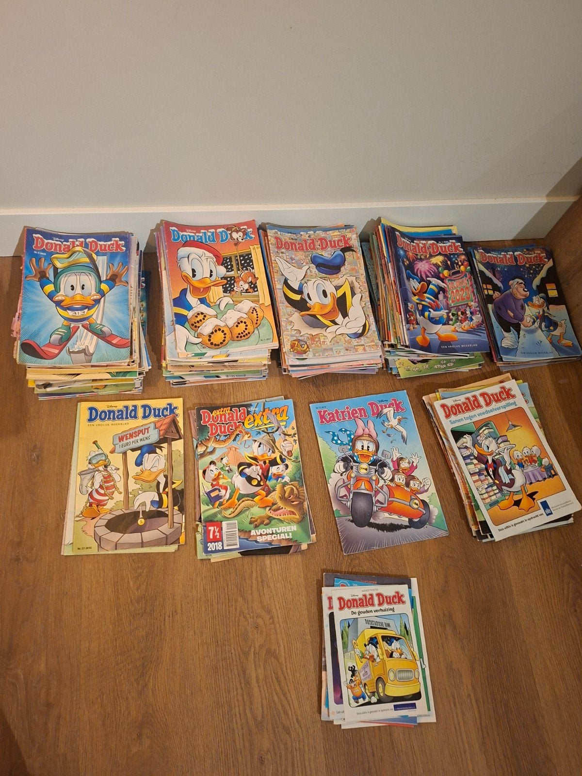 Donald Duck stripbladen, Boeken, Complete serie of reeks, Ophalen, Gelezen, Europa