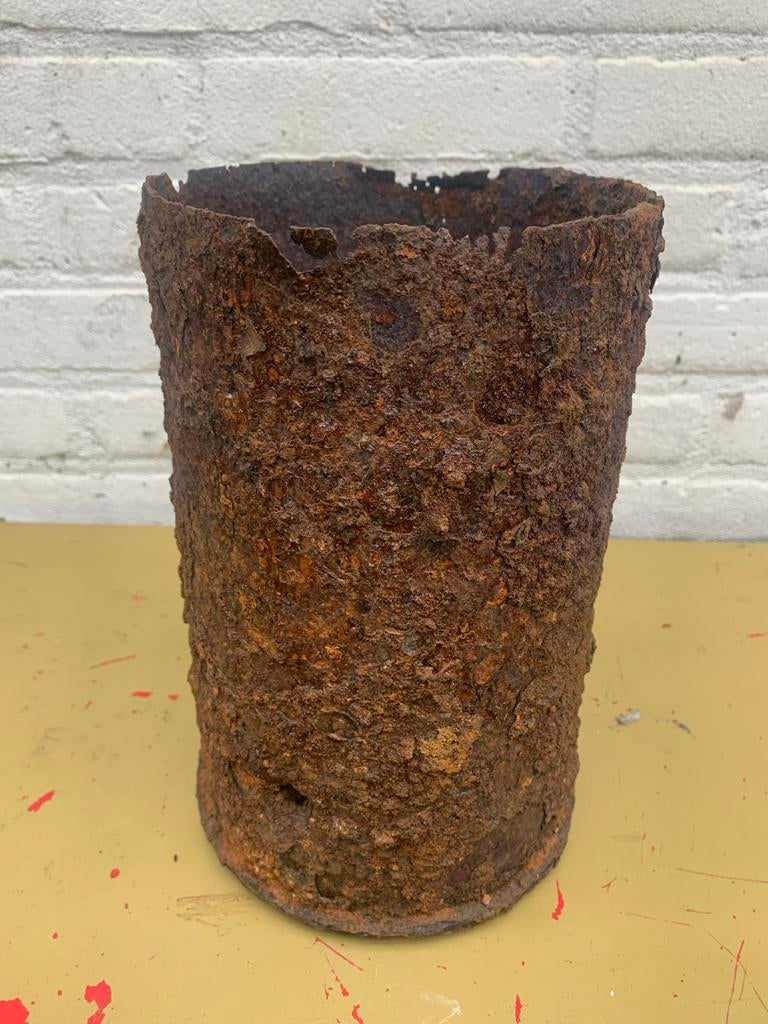 WO2 Mortiergranaat Bodemvondst - Archeologische Opgraving, Verzamelen, Militaria | Algemeen, Ophalen of Verzenden, Overige soorten