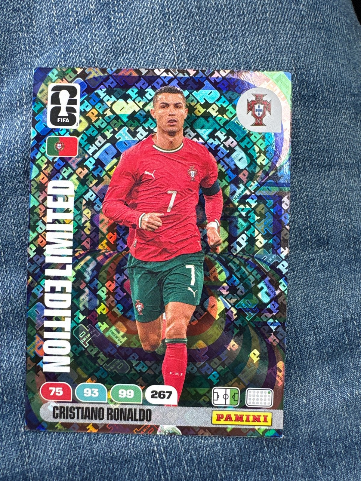 Cristiano Ronaldo Holographic Limited Edition, Verzamelen, Sportartikelen en Voetbal, Zo goed als nieuw, Spelerskaart, Buitenlandse clubs