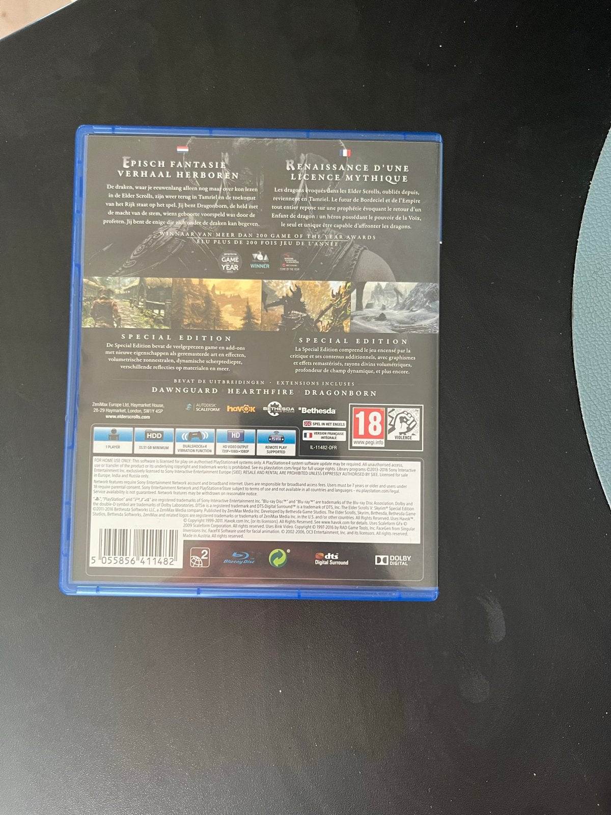 The Elder Scrolls V: Skyrim Special Edition PS4, Ophalen, Zo goed als nieuw, Overige kleuren, Met games