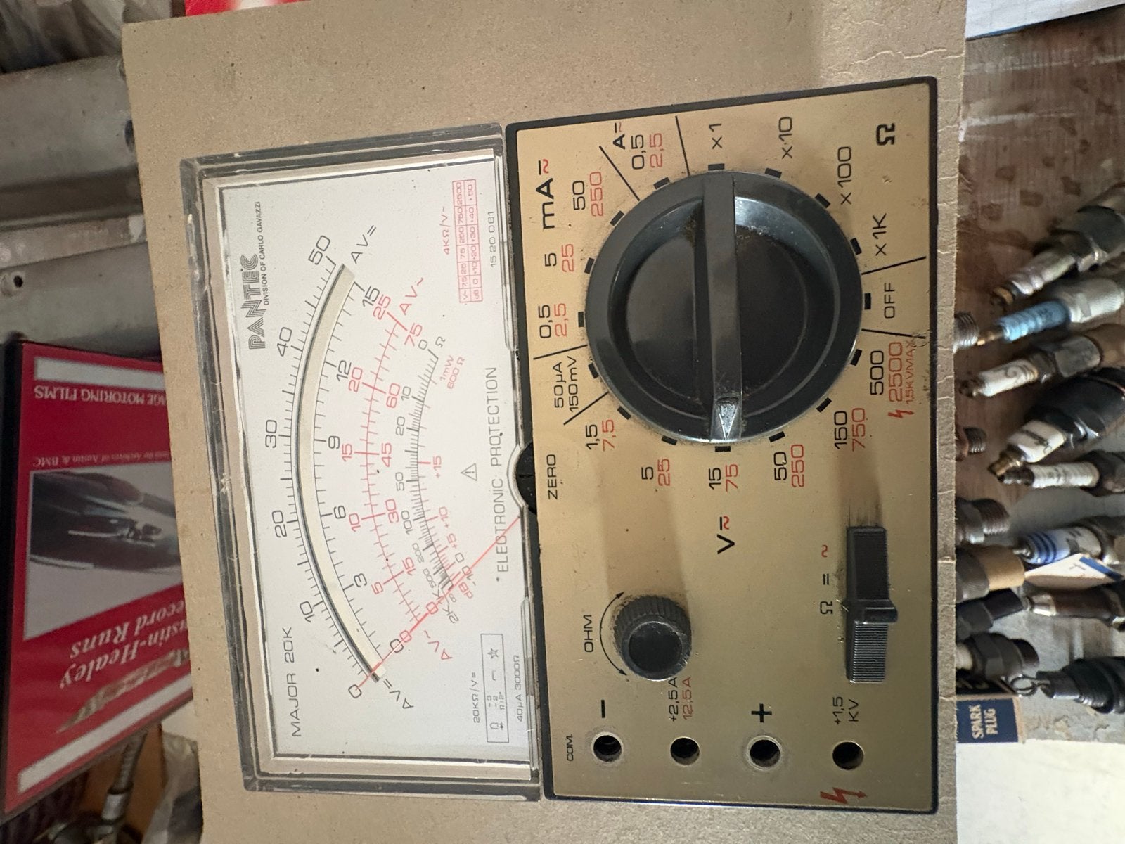 Vintage Pantic Multimeter - Analoge Spanning & Stroommeter, Ophalen of Verzenden