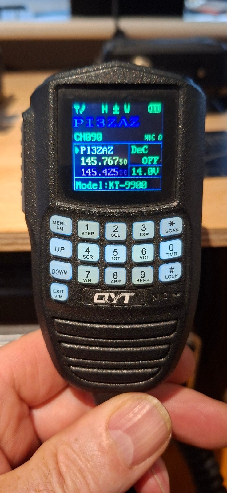 QYT - 9900, Ophalen of Verzenden, Zo goed als nieuw, Zender en Ontvanger