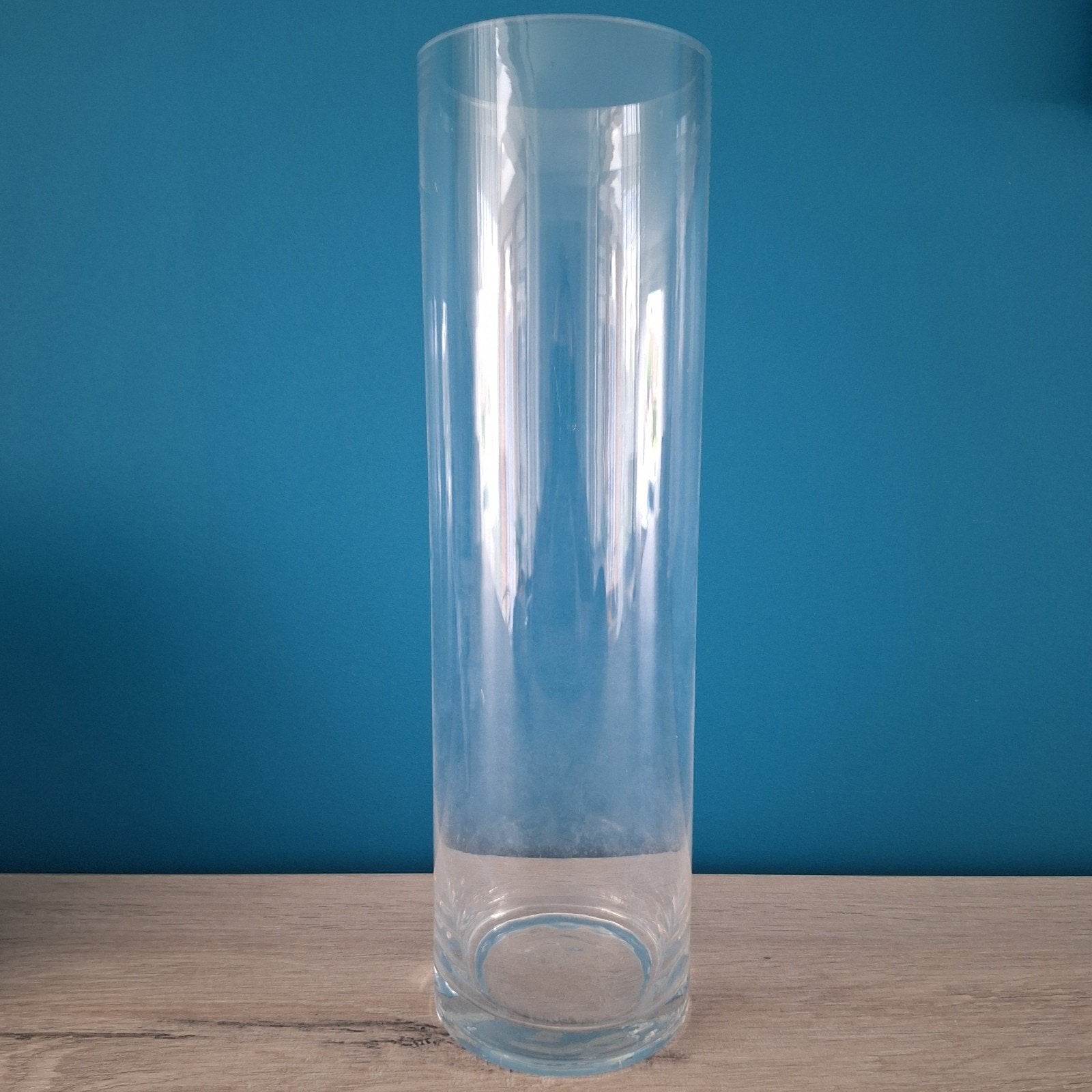 Glazen vaas, Gebruikt, Glas, Geschikt voor droogbloemen, Ophalen