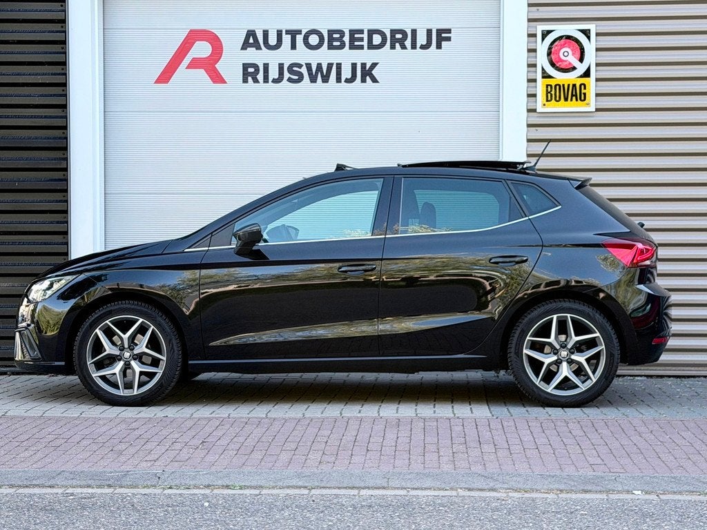 Seat IBIZA 1.0 TSI FR Business Pano/AppleCar/Camera, Auto's, Parkeersensor, Gebruikt, Euro 6, 580 kg