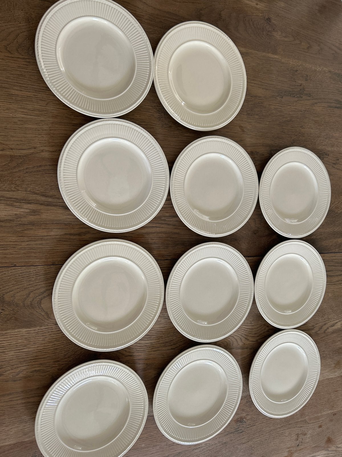 11x Wedgwood Edme gebaksbordjes - Zo goed als nieuw, Ophalen, Klassiek, Zo goed als nieuw, Bord(en)
