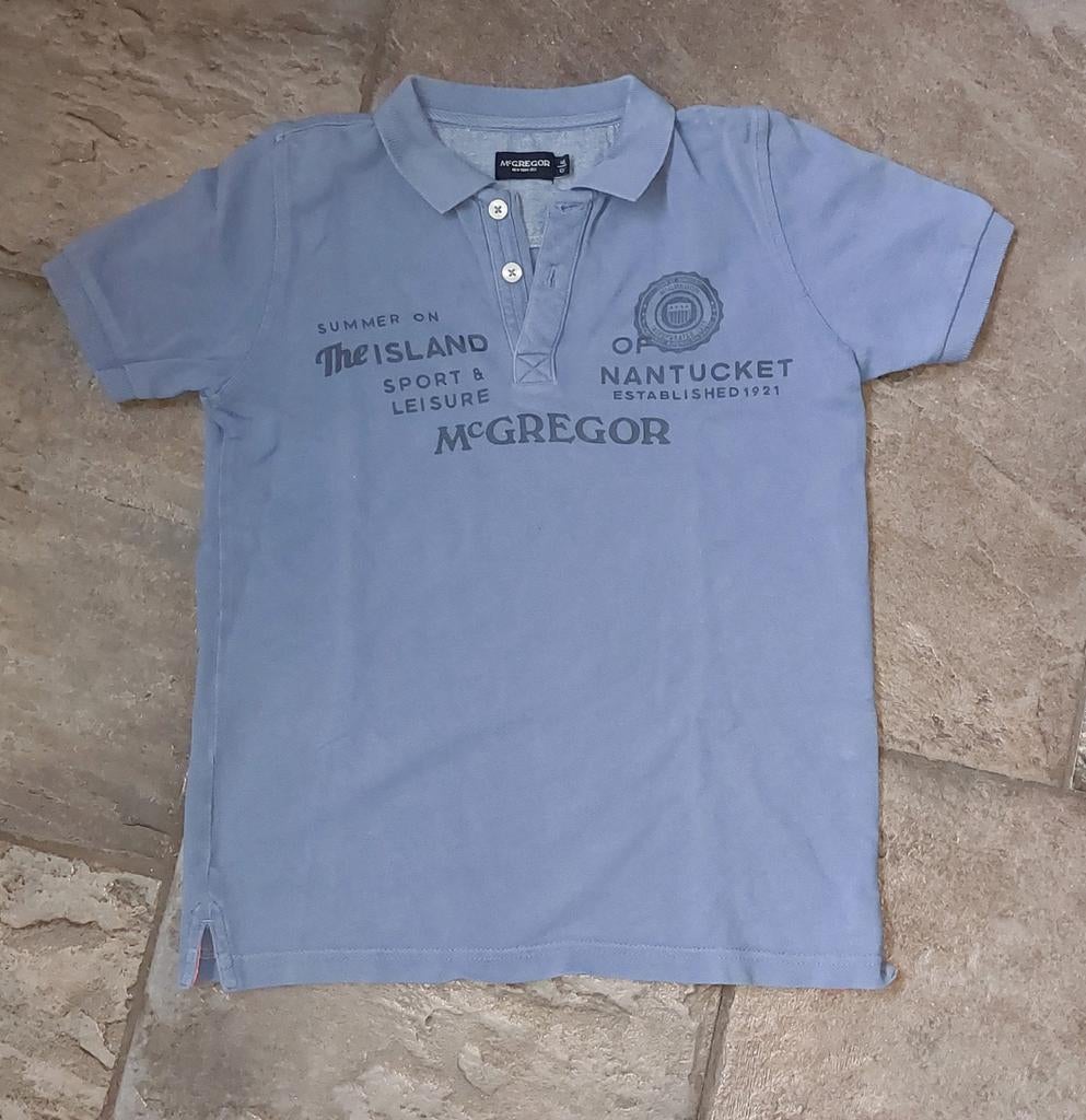 Licht blauw polo McGregor maat 140, Kinderen en Baby's, Kinderkleding | Maat 140, Gebruikt, McGregor, Ophalen of Verzenden, Shirt of Longsleeve