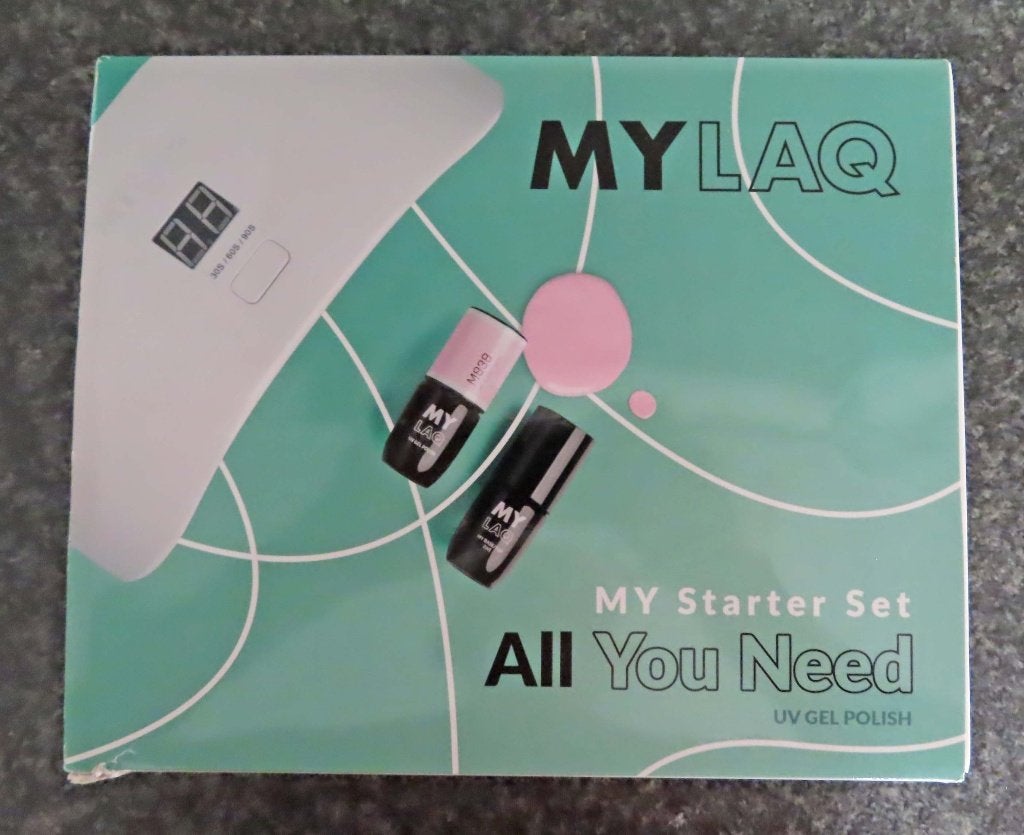Nagelset My Laq, All you need + UV lamp Gel Polish, zgan, Overige kleuren, Ophalen of Verzenden, Zo goed als nieuw, Handen en Nagels