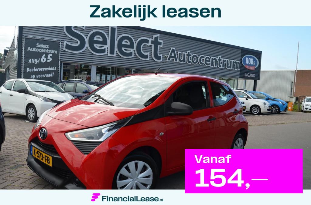 Toyota Aygo 1.0 VVT-i x-fun |5DRS| AIRCO|NIEUWMODEL|BLUETOOT, Voorwielaandrijving, Stof, Gebruikt, Met garantie (alle)