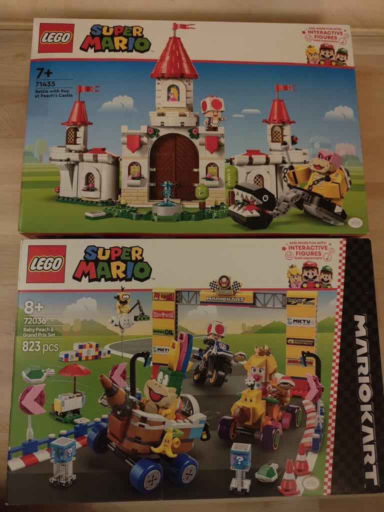2 Lego Super Mario Sets: 71435 + 72036, Ophalen of Verzenden, Nieuw