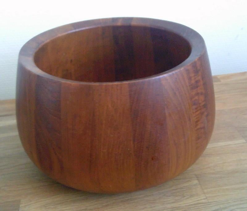 Dansk Designs Teakhouten Saladeschaal  door Jens Quistgaard, Ophalen of Verzenden