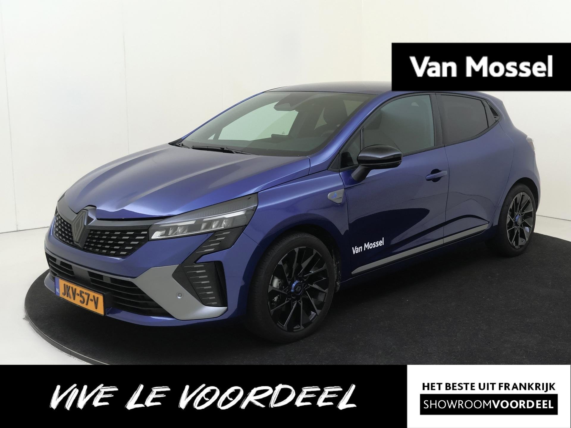 Renault Clio 1.6 E-Tech Full Hybrid 145 PK esprit Alpine | A, Auto's, Euro 6, Blauw, Leder en Stof, Origineel Nederlands