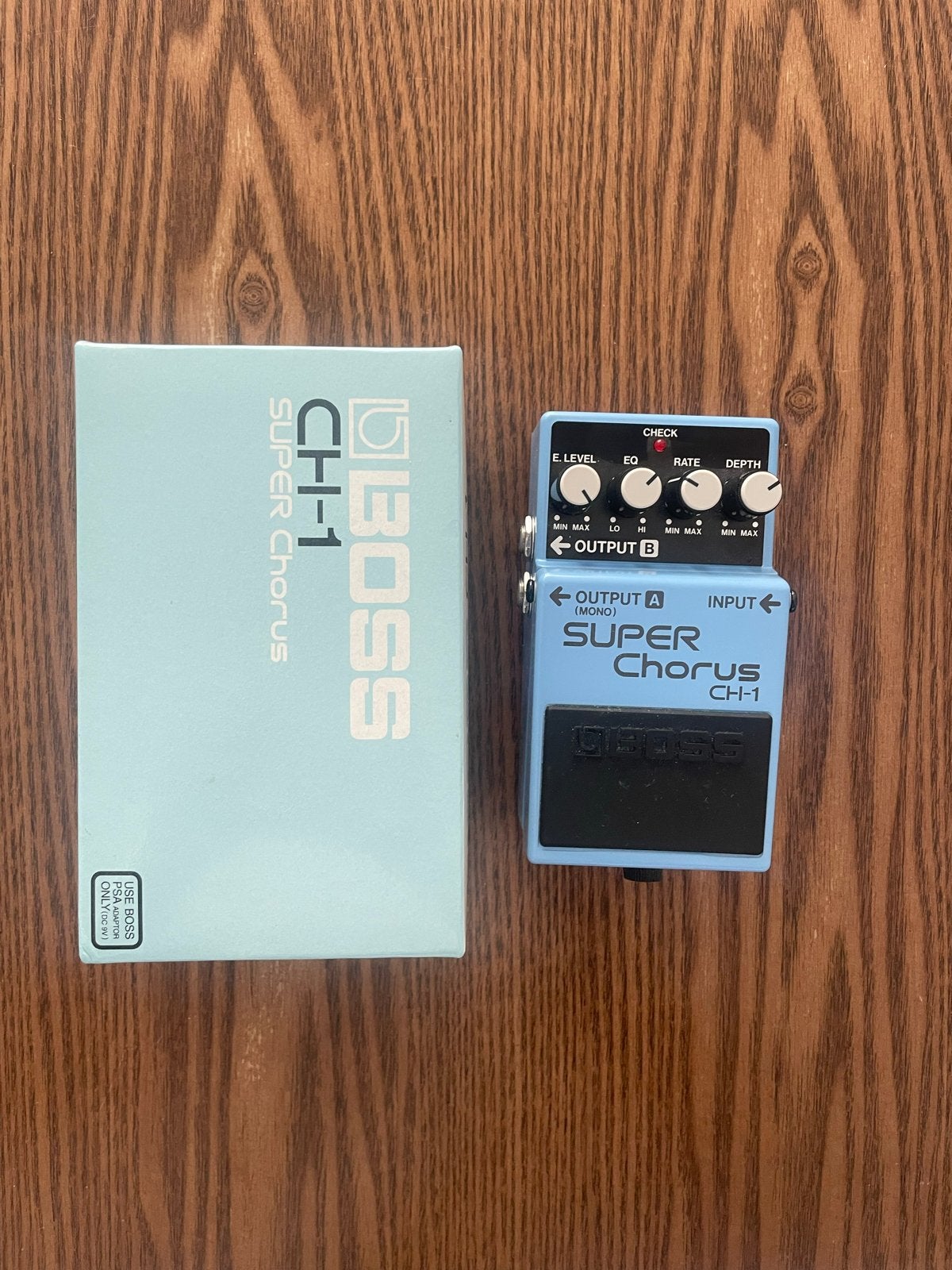 Boss CH-1 Super Chorus originele verpakkint nieuwstaat, Ophalen of Verzenden, Zo goed als nieuw, Chorus