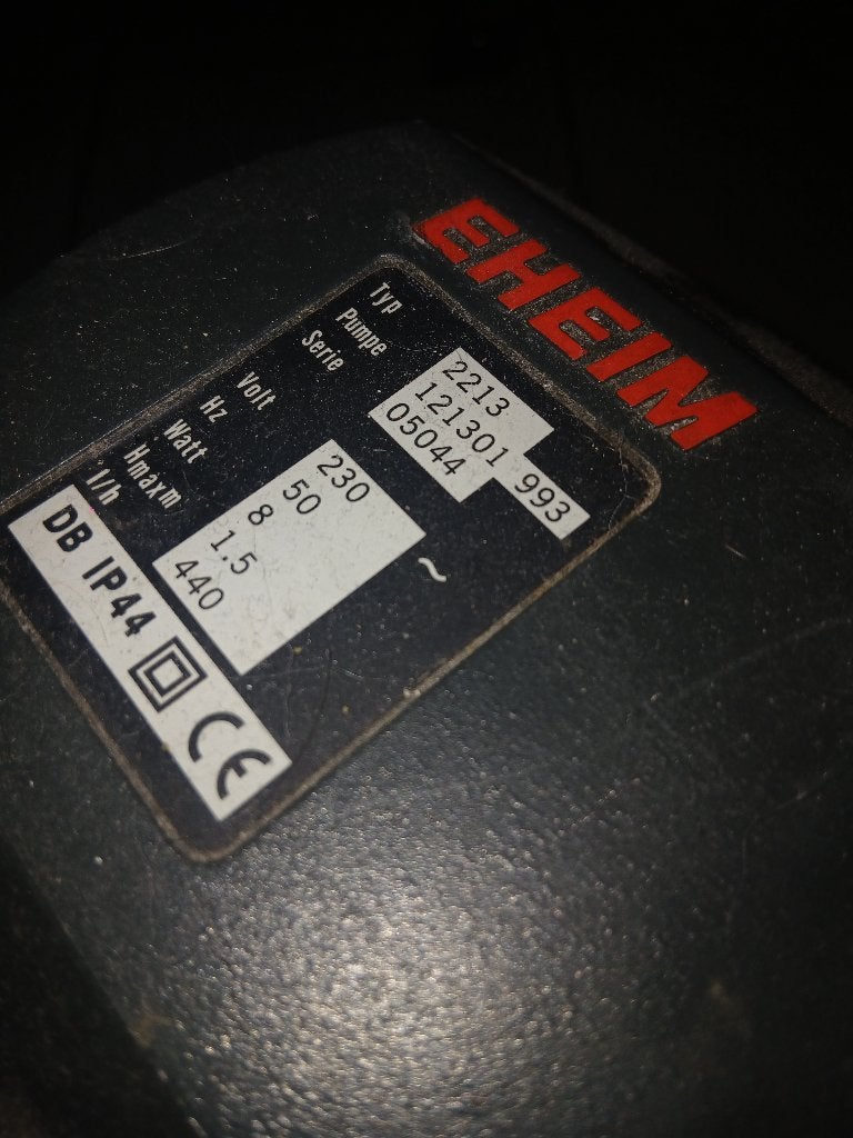 Eheim 2213, Dieren en Toebehoren, Ophalen, Pomp, Zo goed als nieuw, Eheim