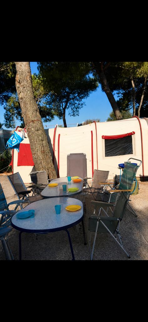 Brixen 6 persoons tunnel tent, Caravans en Kamperen, Ophalen of Verzenden, Gebruikt, Tot en met 6