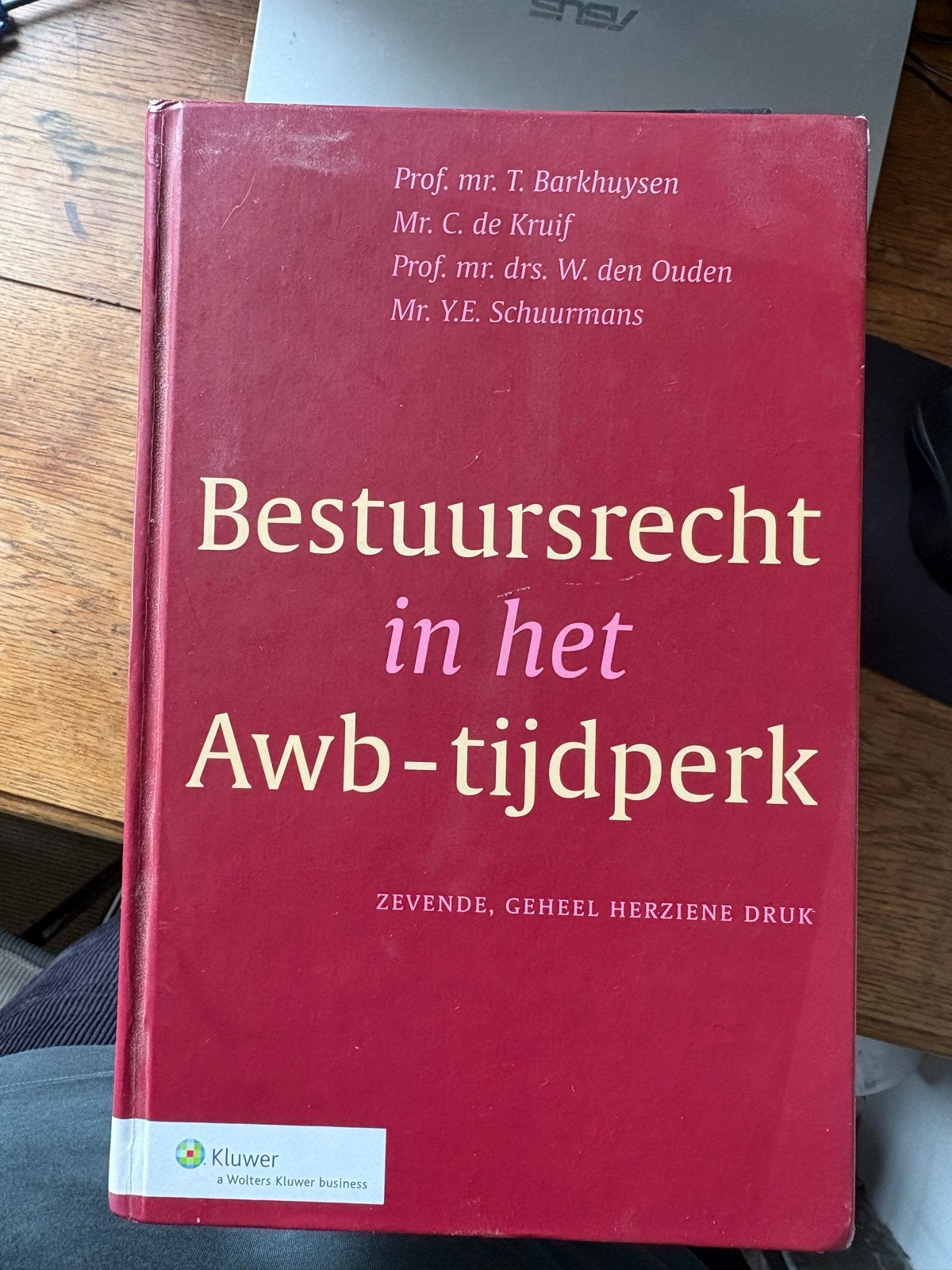 Bestuursrecht in het Awb-tijdperk - Barkhuysen e.a., Ophalen of Verzenden, Gamma, Gelezen, WO