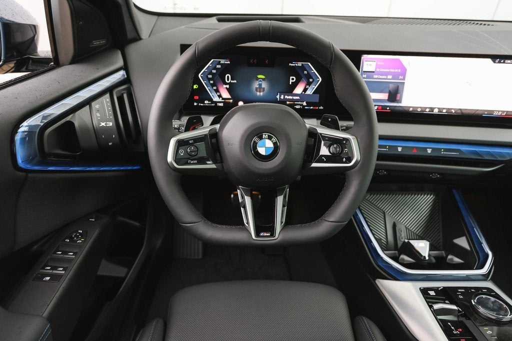 BMW X3 20 xDrive High Executive M Sport Automaat / Panoramad, Auto's, BMW, Gebruikt, Blauw, Bedrijf, Vierwielaandrijving