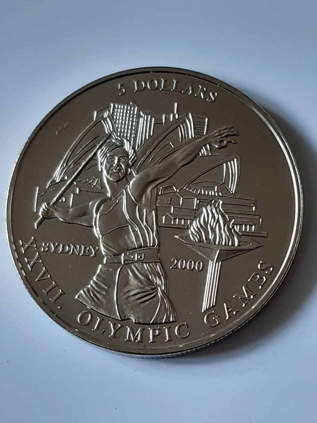 5 dollar Liberia 2000 kk f.9.4, Ophalen of Verzenden, Noord-Amerika