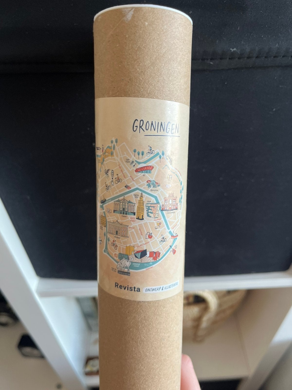 Poster Groningen GRATIS, Ophalen of Verzenden, A1 t/m A3, Film en Tv
