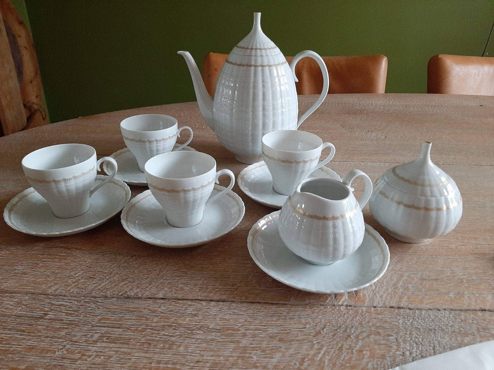 Prachtige Vintage porseleinen set van Lorenz Hutschenreuther, Antiek en Kunst, Ophalen
