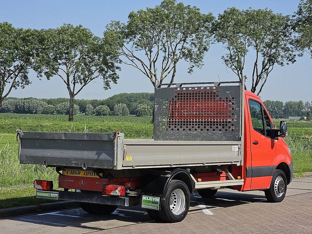 MERCEDES-BENZ SPRINTER 514 kipper mbux euor6 ac, Elektrische buitenspiegels, Gebruikt, Euro 6, 143 pk