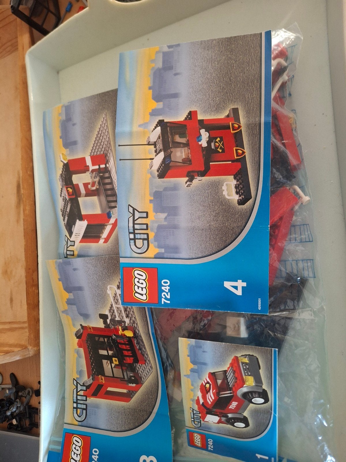 lego brandweerkazerne, Kinderen en Baby's, Speelgoed | Duplo en Lego, Lego, Ophalen of Verzenden, Complete set, City