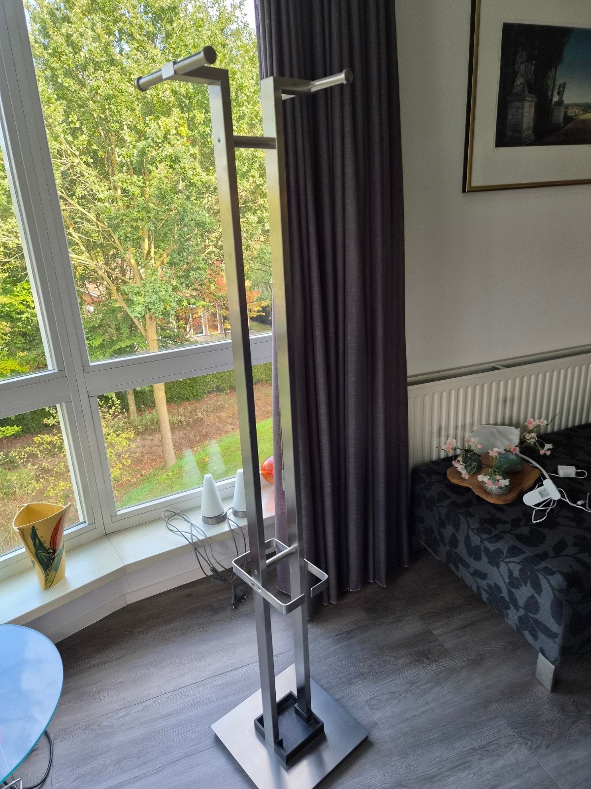 ZACK Staande Kapstok Atacio - RVS Design, Huis en Inrichting, Ophalen of Verzenden, Zo goed als nieuw, Metaal, Staande kapstok