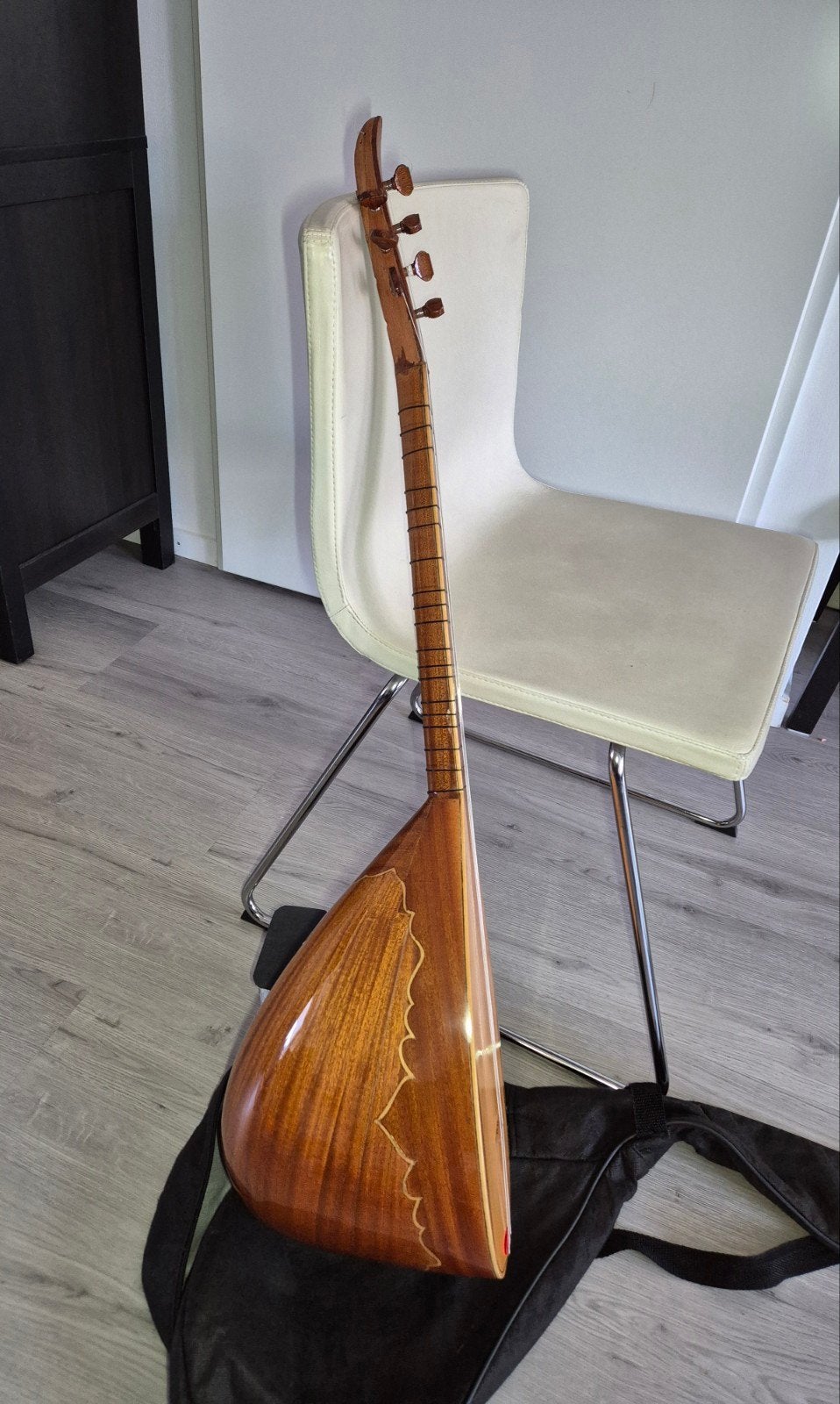 Baglama Saz - Turks muziekinstrument met korte neck,19 frets, Ophalen of Verzenden, Gebruikt, Luit, Saz of Bouzouki