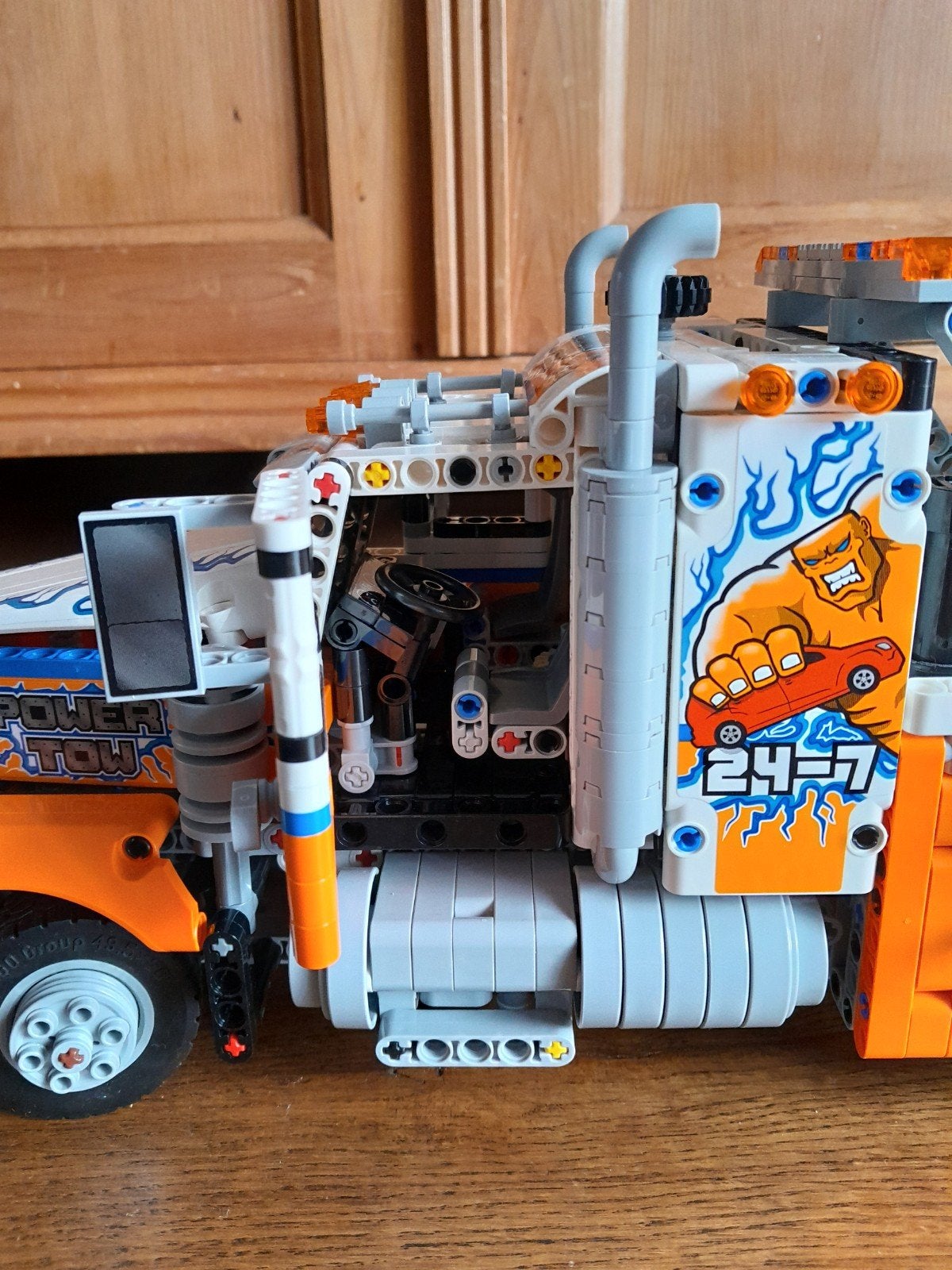 Lego Technic 42128 zware takelwagen, Inclusief instructies, Lego, Ophalen of Verzenden, Zo goed als nieuw
